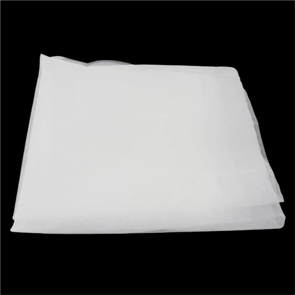 Tela de filtro de malla Malla de filtro nailon for agua y gasa, malla for pintura, café vino, tela industrial flexible (1 unidad)(2M*500 MESH)