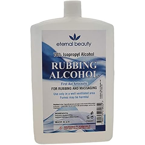 Rubbing Alcohol 70%, Isopropanol Alcohol 70%, Isopropyl 70%, Eternal Beauty 250ml Cover