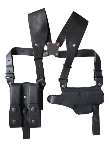 Étui silhouette de l'épaule holster cuir horizontal noir USP P8 Japon No.284-BK