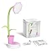 Produktbild Led Schreibtischlampe mit Stifthalter, YISSVIC 3W LED Tischlampe Stufenlos Dimmbare Tischleuchte mit Touchsensor USB-Anschluss Verpackung MEHRWEG