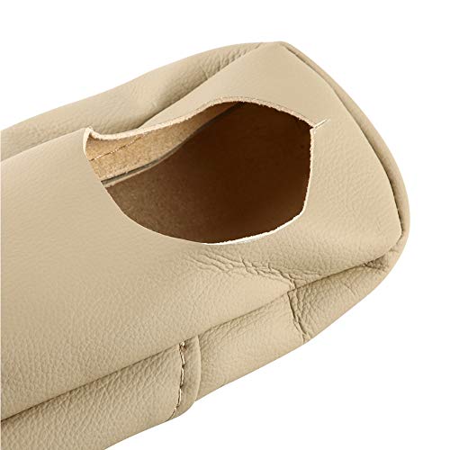 Image of PU Leather Armrest Cover for Car Front Seat, Soft WearProtector, Direct