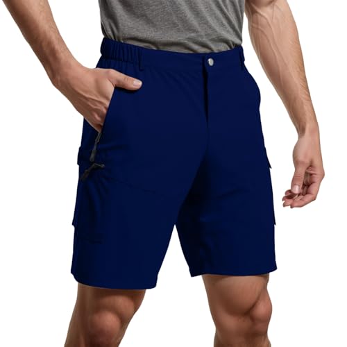Short homme pantalon travail robuste à poches pour l'été