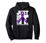 Just Cure Cystic Fibrosis Awareness Ribbon Hoodie