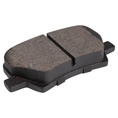 Image of TRQ Rear Brake Pad and Rotor Set Ceramic Vented Rotors 302mm Compatible with 2019-2022 Volvo XC40