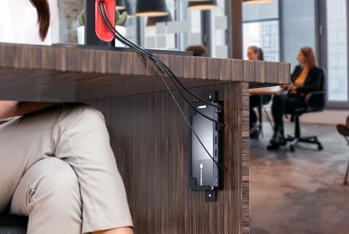 Support mural CTA Digital Chromebox Micro discret pour bureau épuré