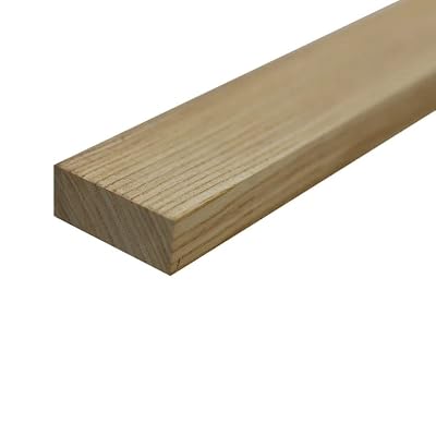 Exotic Wood Zone | Combo Pack 5, White Ash Lumber/Cutting board | 3/4” x 2” x 16”