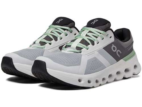 On Herren Cloudrunner 2 Running Shoes, Glacier/Sage, 43 EU