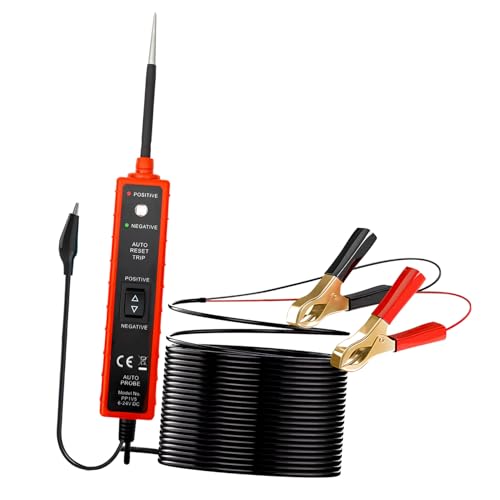 ELAYARD 自動車用多機能サーキットテスター 対応 高精通電確認 電圧 電流測定 車両電気系統診断機 整備ツール