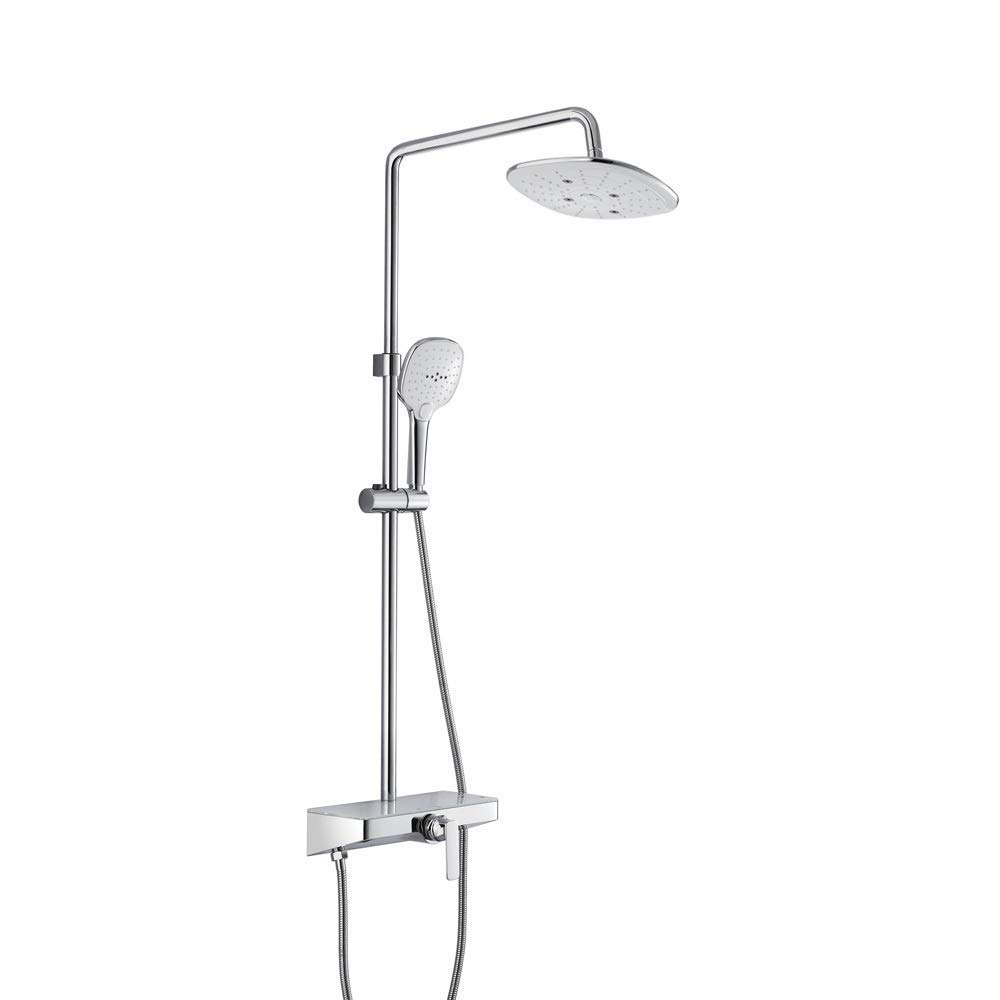 Pommeau de douche effet pluie et ensemble de douche pour baignoire