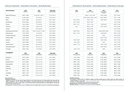 Letts Two Tone A6 Academic 22.23 Day to a Page con...