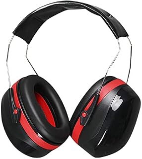 Adult Ear Defenders Noise Cancelling Headphones Protectors Women Men Shooting Safety Earmuff Adjustable Noise Reduction Hearing Protection Ear Muffs with Headband for Hunting, Woodworking, Sleeping