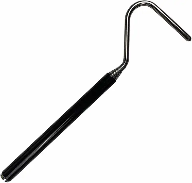 Foldable Snake Hook - 7.7-26" Stainless Steel Extensible Reptile Catcher Tool