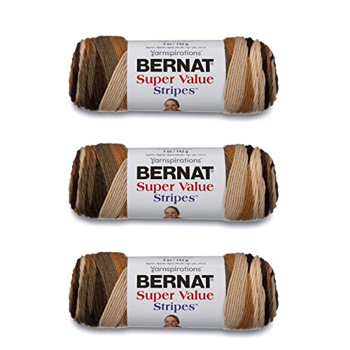 Hilo de acrílico Bernat para tejer mantas de sofá acogedoras 2
