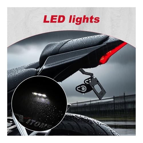 Support de plaque d'immatriculation YZF-R125 kit élimination arrière
