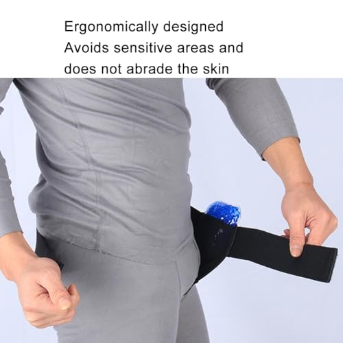 Faja abdominal para hernia inguinal ajustable unisex miniatura 4