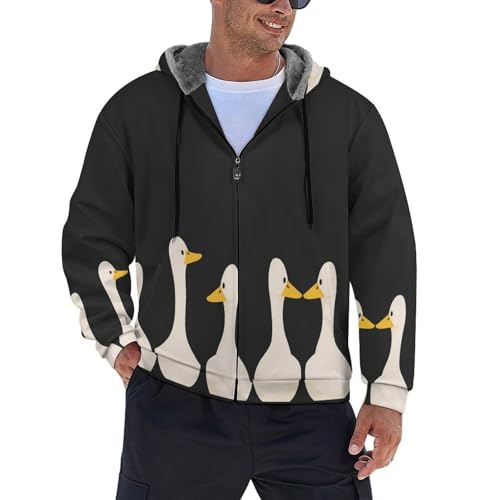 Veste polaire homme manteaux épais coupe-vents avec grande poche
