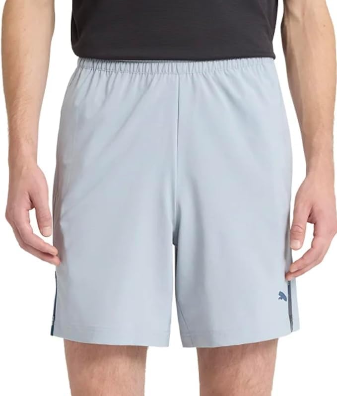PUMA Men's Lightweight Active Woven Short (US, Alpha, X-Large, Regular, Regular, Gray)