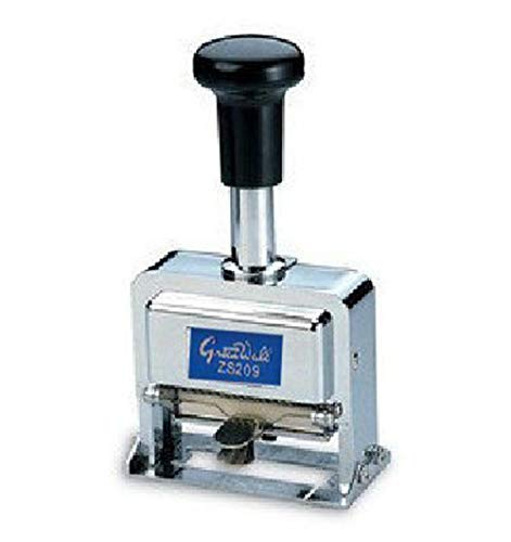 Machine de numérotation automatique à 9 roues avec encreur sec - 2