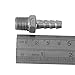 Tiuimk 304 Stainless Steel Straight Connector - 1/4 NPT to 8mm304 Stainless Steel Straight Connector - 1/4 NPT to 8mm