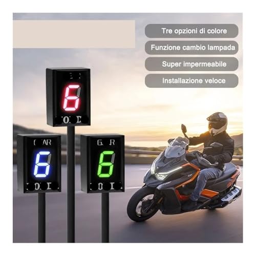 Indicateur de vitesse CB600F pour ne plus chercher le bon rapport sur route