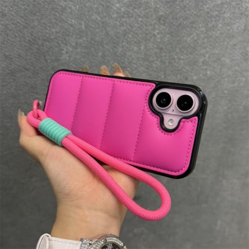 Étui de poignet iPhone 17 Pro Max dragonne blanche coque iPhone 16 15 - 5