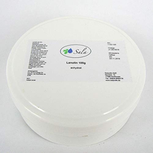 Preisvergleich Produktbild Sala Lanolin anhydrat pestizidfrei Ph. Eur. 100 g
