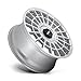 Rotiform LAS-R Silver Wheel with Painted Finish (17 x 8. inches /4 x 100 mm, 40 mm Offset)