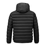TBMPOY Men's Lightweight Packable Puffer Jackets Hooded Winter Bubble Coat Warm Water-Resistant for Travel Casual Hiking - Image 4