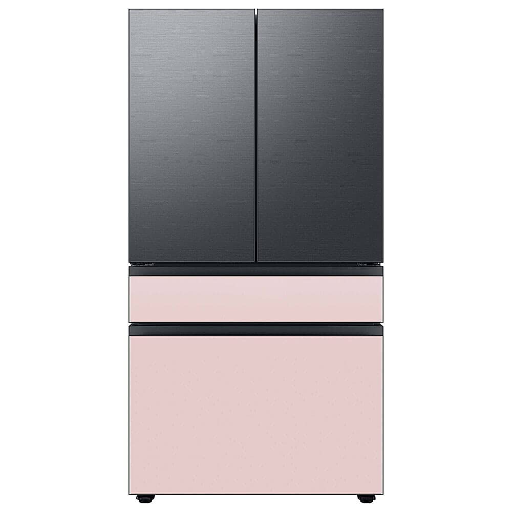 Samsung Raf18du4mt Bespoke 4-Door French Door Refrigerator Panel - Top Panel - Matte Black Steel on Fridge.com - View 5