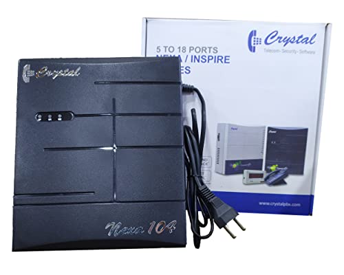 Image of Crystal /Inspire 104 Epabx System, Black