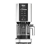 Ninja CREAMi Ice Cream Maker, 7 One-Touch Programs, with (2) Pint Containers & Lids, Compact Size, White (NC301WHBBB)