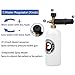 Tool Daily Foam Cannon with 1/4 Inch Quick Connector, 1 Liter, 5 Pressure Washer Nozzle Tips