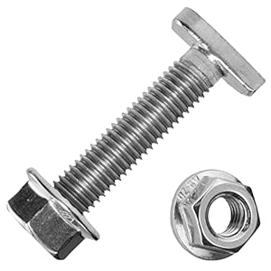 Mesaros AMM-9030 Sechskantmuttern mit Flansch 100 Stück