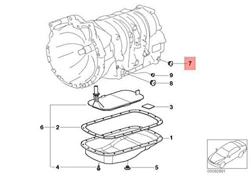 Hexagon Head Screw 7507787 24117507787 : Amazon.de: Automotive
