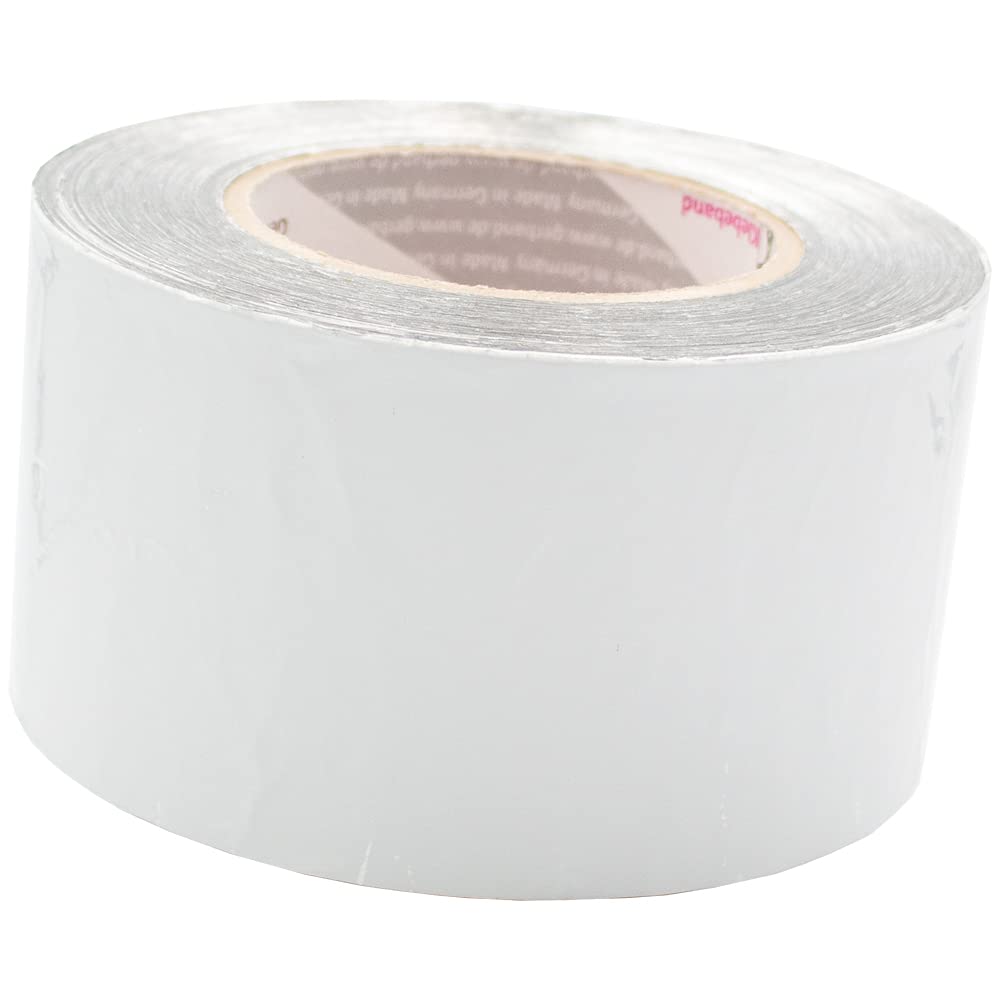 100m Rolle Aluminium-Klebeband - Reinaluminium (Gerband 705) - 50 mm breit 0,065 mm dick