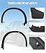 Passenger Side Rear Fender Trim for Mazda CX-5 2017 2018 2019 2020 2021, Mazda CX-5 Accessories, Textured Black Rear Right Side Wheel Arch Fender Flare Molding Trim For MA1790101 | KB7W51W60F8N