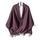 [maikun] マフラー レディース ウール ストール 秋冬 紫色 紫 パープル クリスマスプレゼント 誕生日プレゼント 女性 scarf