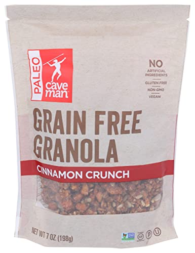 Caveman Foods, Granola Crunch Cinnamon, 7 Ounce