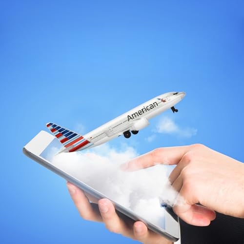 Modelo de avión de aleación resistente que no se rompe ni deforma 2