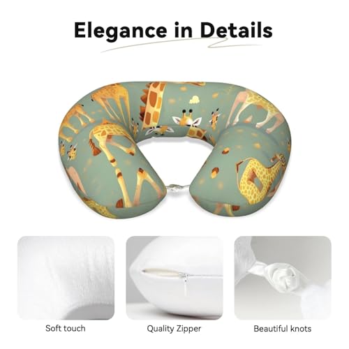 Almohada de espuma viscoelástica para cuello 25 cm miniatura 4