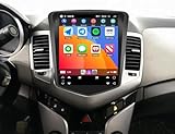 Autoradio 2 DIN Android 14 pour Chevrolet Cruze 2008-2015,9.7 Pouces �cran Tactile 4+64G,Support CarPlay & Android Auto,Bluetooth GPS FM/RDS,Poste Radio Voiture avec Navigation SWC Split Screen DSP