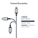 USB C to Lightning Cable, 6.6 ft iPhone 11 Charger [Apple MFi Certified] PD Fast Charging Nylon Braided Cable for iPhone 11/11 Pro/11 Pro Max/X/XS/XR/8/8 Plus/iPad/Air3/Mini5, Supports Power Delivery