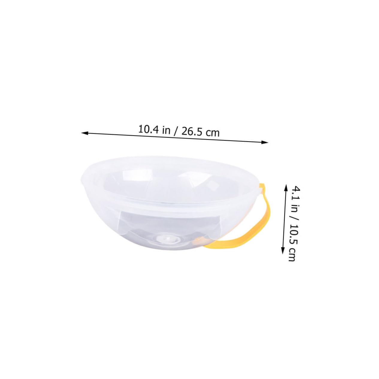 OFFSCH Microwave Covers for Food Splatter Microwave Plate Cover with Handle Splatter Design Fits Bowls Plates Stylish Kitchen Essential for Reheating Freshness