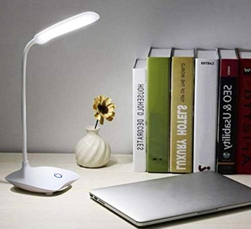 Rechargeable LED Desk Lamp with Organizer, Children Eye Protection Student Reading Dimmer Led Pin Stand Table Lamp (Pen Holder, Mobile Stand, Study Lamp, Night Light, USB Charging)-image-39