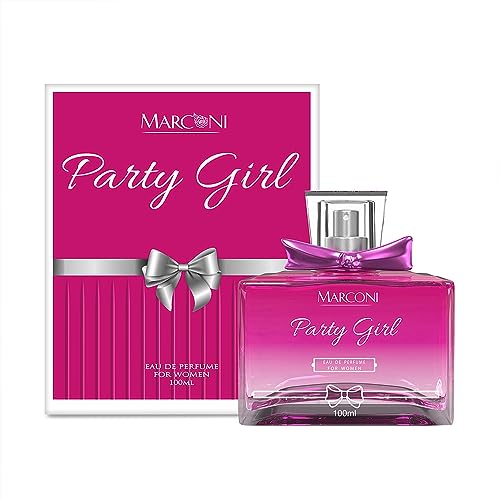 Image of MarconI Party Girl Occasional Outing & Party Wear Eau De French Perfume For Women - 100 ml