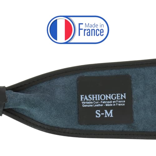 Image of FASHIONGEN - Woman Italian leather Obi belt, CASSIANE
