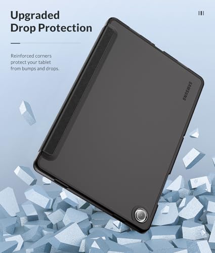 Image of MoKo Case for Samsung Galaxy Tab A11+ Plus 11 inch 2025, Notebook Black