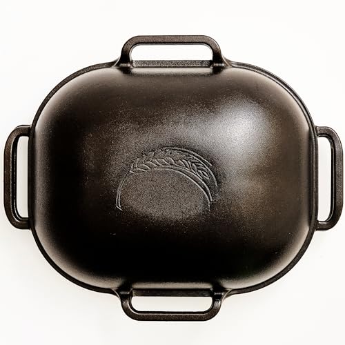 Challenger Breadware Challenger Bread Pan Cast Iron Loaf Pan With Lid For Homemade Breadmaking Sealed Bread Cloche Inverted Dutch Oven Set For Baking thumb #2