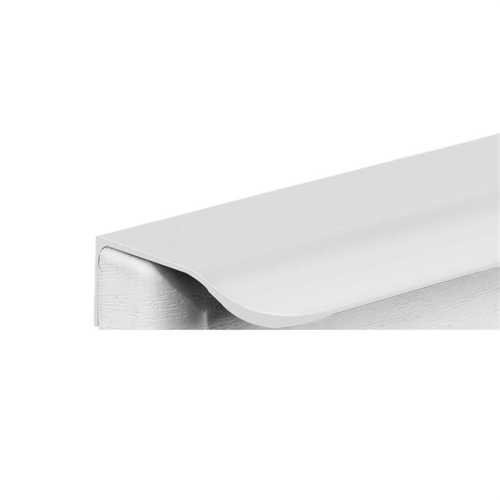 Evwgnpqrv White Concealed Drawer Handles, Concealed Cabinet Drawer Handles, Aluminum Alloy, Long Arc Handle, Multicolor, 80-1200Mm(,1100Mm)