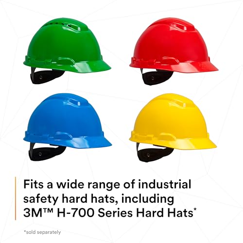 3M PELTOR Hearing Protection Ear Muffs, Cap Style Hard Hat Attached, NRR 24 - image 7